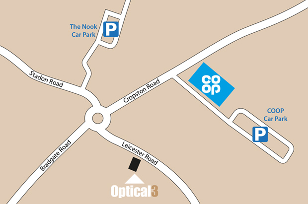 Optical 3 Parking map